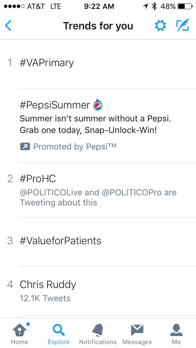 NavneetButtar's tweet image. I got really excited that #ValueforPatients and #ProHC was trending until I noticed it was only &quot;trends for me&quot; #StillLearningTwitter 🤷‍♀️