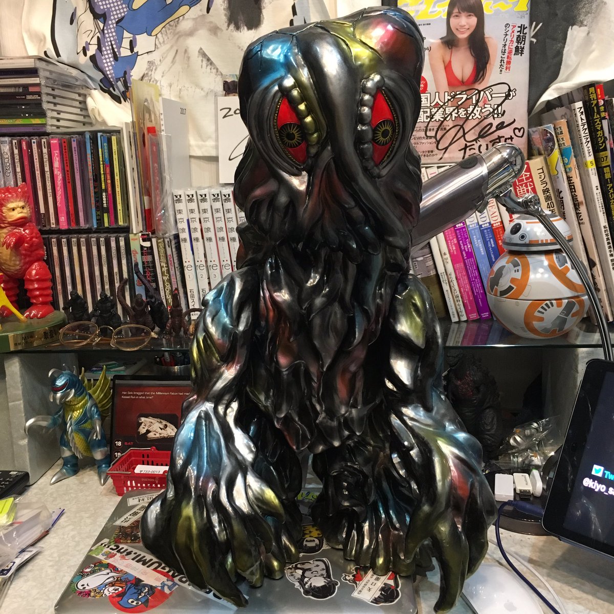 ヘドラ マーミット メガトンヘドラ 激レア GODZILLA VINYL WARS