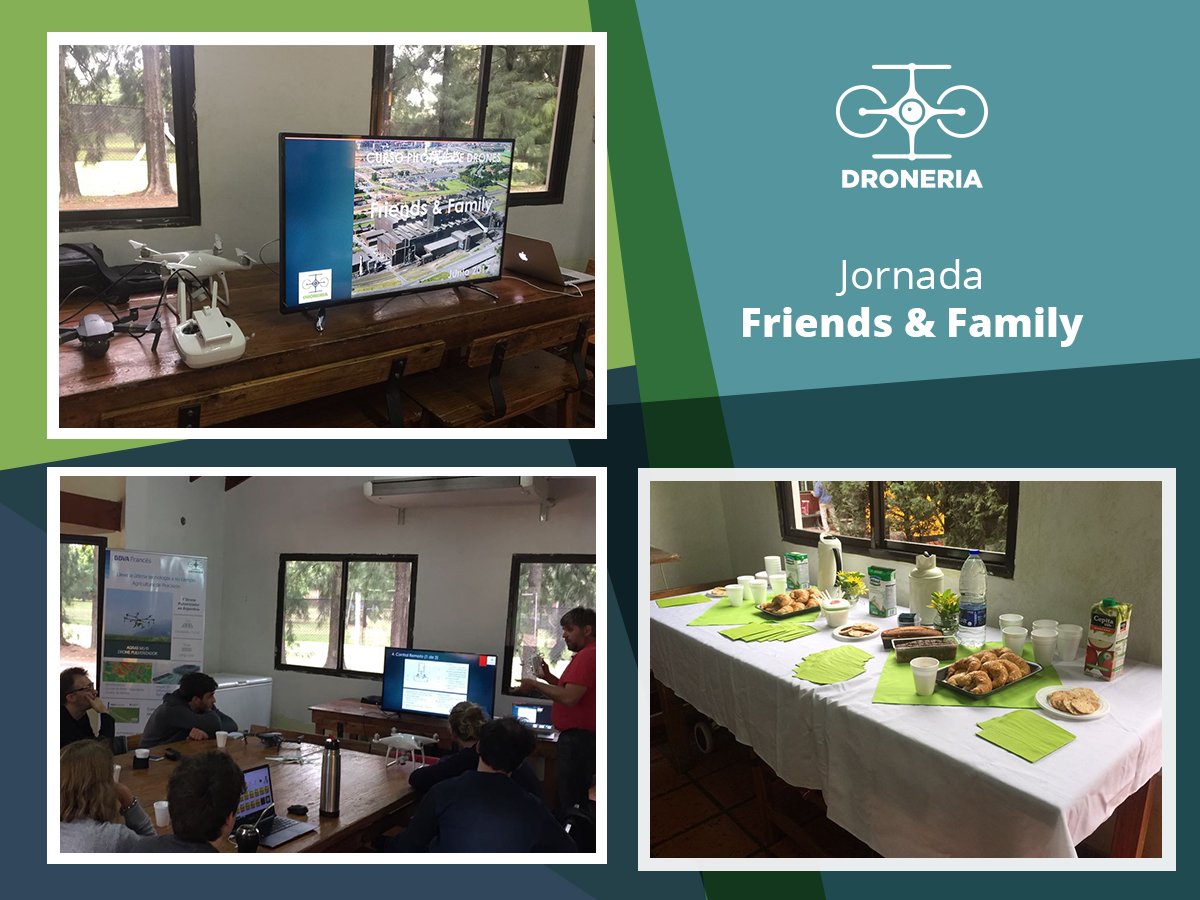 droneriaok's tweet photo. ✔¡Compartimos una nueva jornada Friends &amp; Family!
Introducción al mundo de los drones y prueba de equipos.
#Drones #Compartir #Droneria https://t.co/Ja2IsB17H3