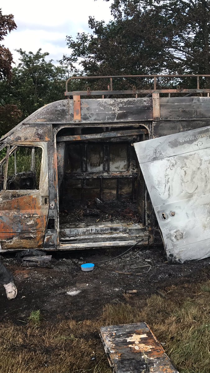 mwcltd's tweet photo. Our van was taken from Rosedawn Close ,Hanley last night and burnt out in Woodhead Road ,Abbey Hulton .We are offering a reward for any info https://t.co/00xgs5Ffbm