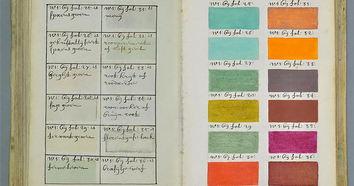 demilked's tweet photo. 271 years before Pantone, one man painted every color imaginable in an 800-page book:
https://t.co/IHTCLHYvw9 https://t.co/9GA3gYxgRG