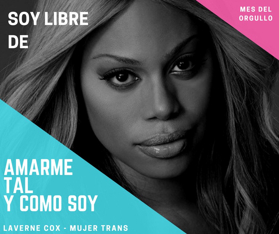 ColombiaDiversa's tweet image. Soy #LibreDe expresar mi identidad y amarme tal y como soy.