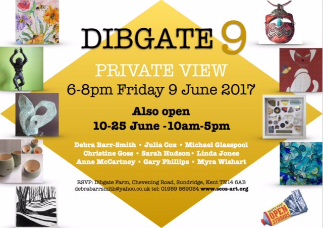 come and see the dibgate 9 #southeastopenstudios #artinsundridge open for 2 more weeks