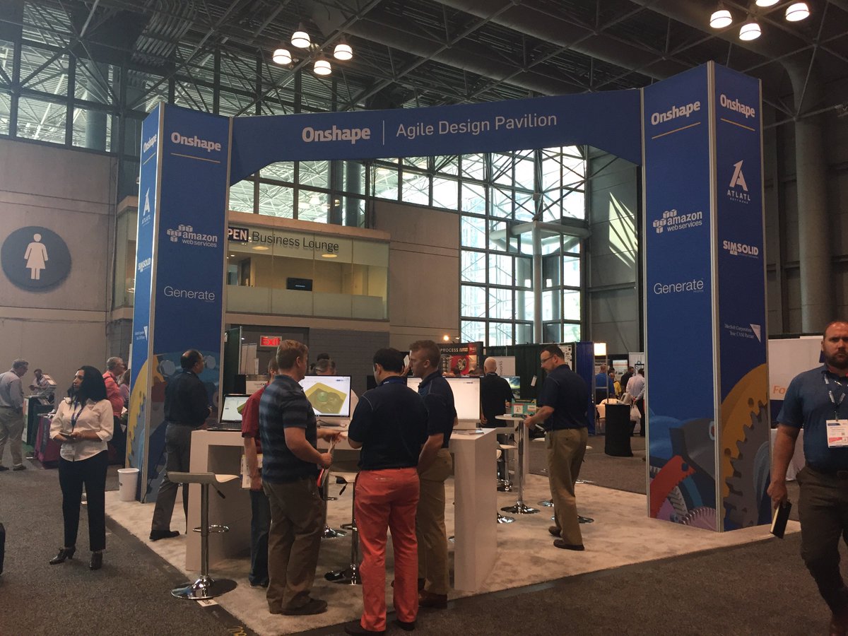 Here's the Agile Design Pavilion at #AdvMfgExpo. 

Come say hi! Booth 209.