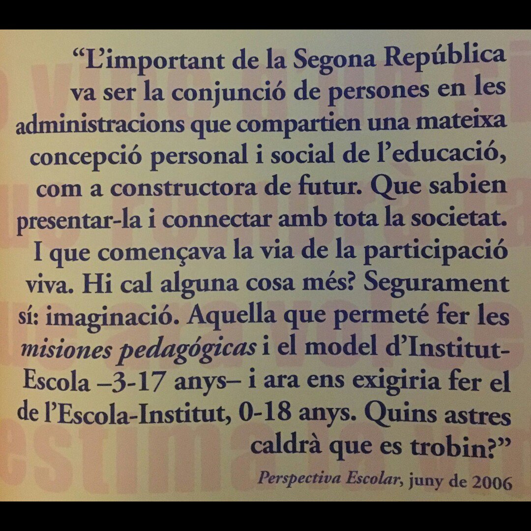 Continuitat9d4t's tweet photo. Marta Mata. Volem aquest llegat. Seguim! https://t.co/6E6sVijzBM