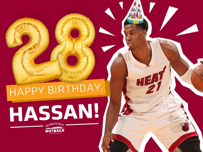 lopezgovlaw's tweet image. RT #MiamiHEAT : Happy Birthday #AgentBlock! 🖐🎂🎈💯  (via Twitter )