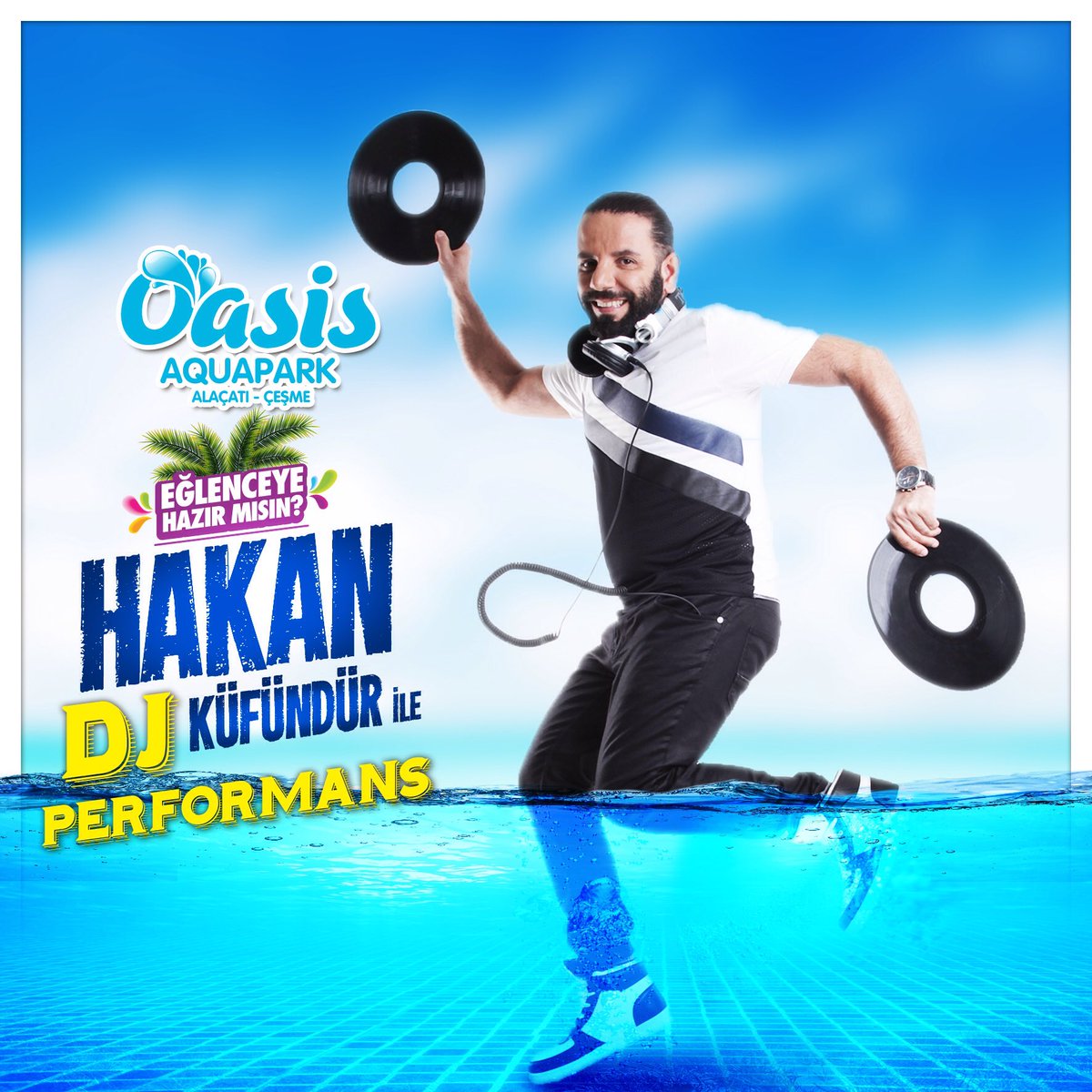 17 Haziran 14:00 - 17:30 arası Hakan Küfündür ile DJ Performans ve köpük partisi eşliğinde eğlence sizi bekliyor! 📲0 533 890 12 90/91