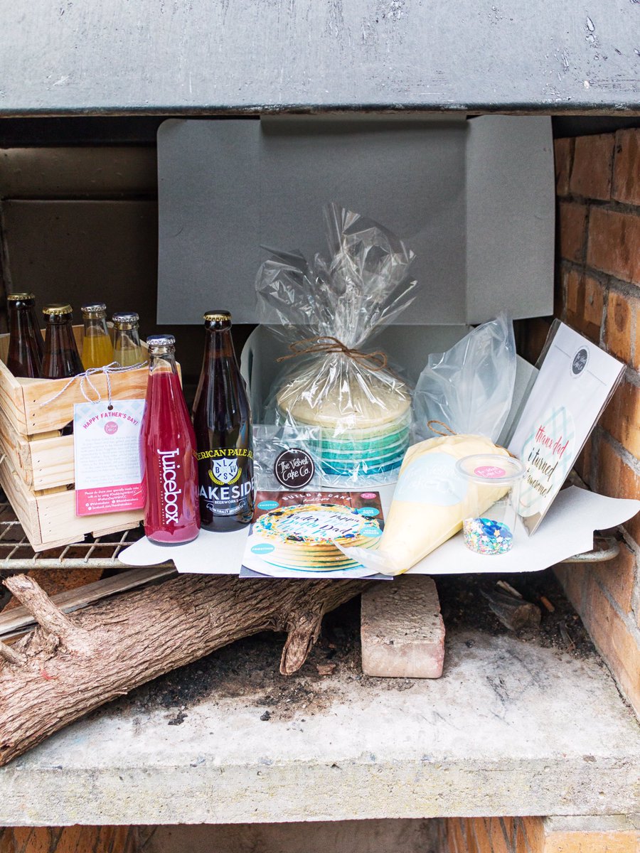 Just got an awesome drop off from the <a href="/Velvetcakeco/">The Velvet Cake Co</a> for #fathersdaywithVCC. Gonna make this cake with the boys. This is how you do it right?