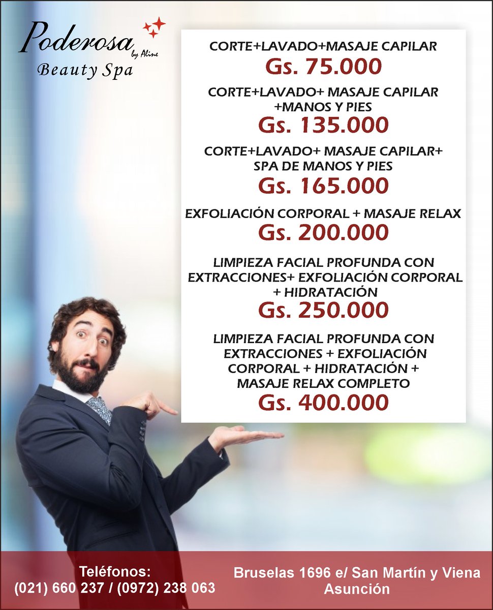 poderosabeauty's tweet photo. Ya viste todas las #promos que preparamos para #elreydelacasa?
Regalale a papá un día de mimos! porque a ellos también les gusta lucirse! https://t.co/V2R71FiqM0