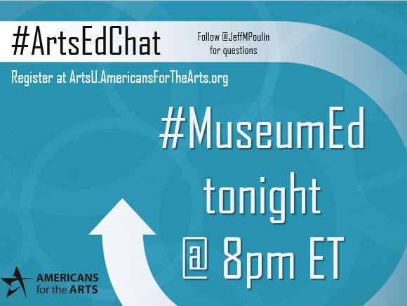 mlopezARTz's tweet image. Don't forget about tonight's #ArtsEdChat on #MuseumEd. Follow @HighMuseumofArt, @mlopezARTz &amp;amp; @michellegrohe w/ Qs from host @jeffMPoulin!