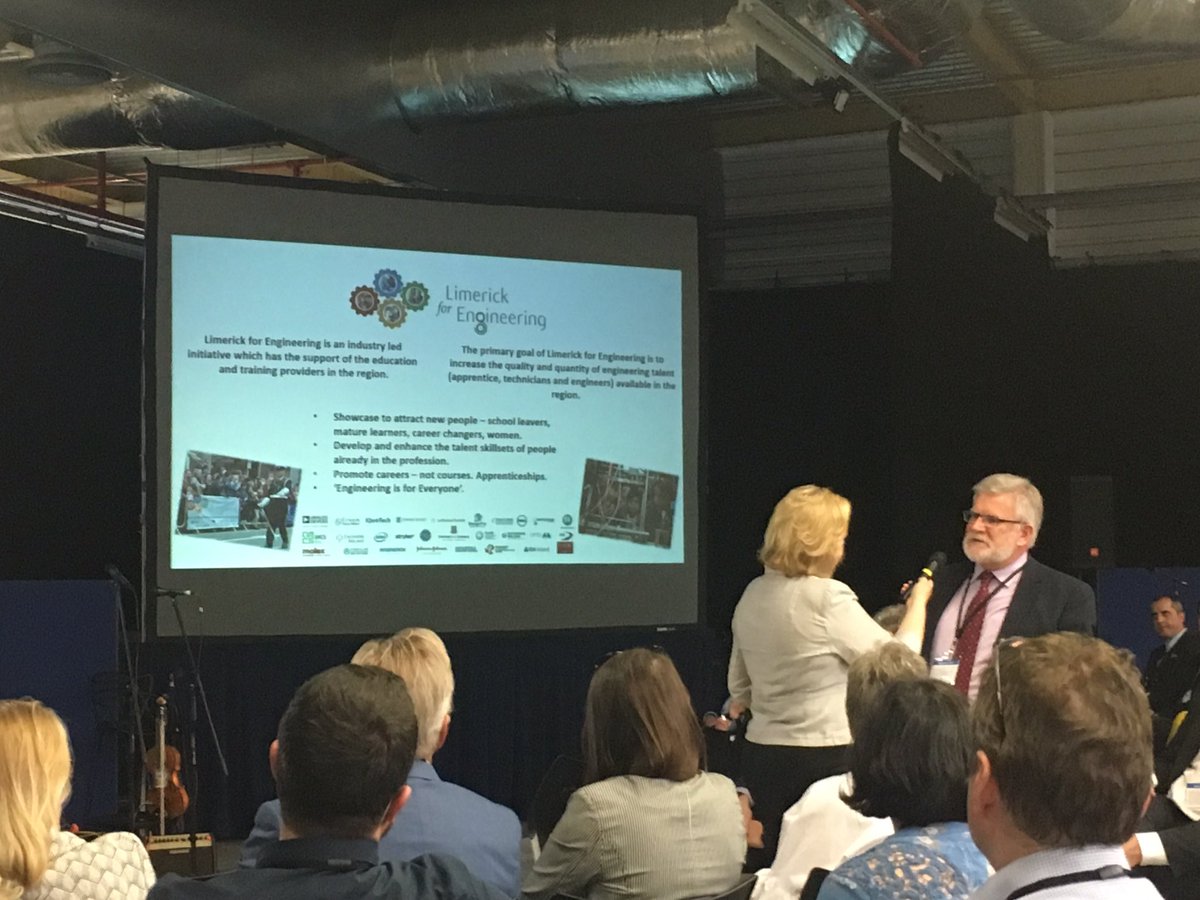 AmericanChamber's tweet image. "Willingness to work together, the reason for @Limerick4Eng success" #Teamovate