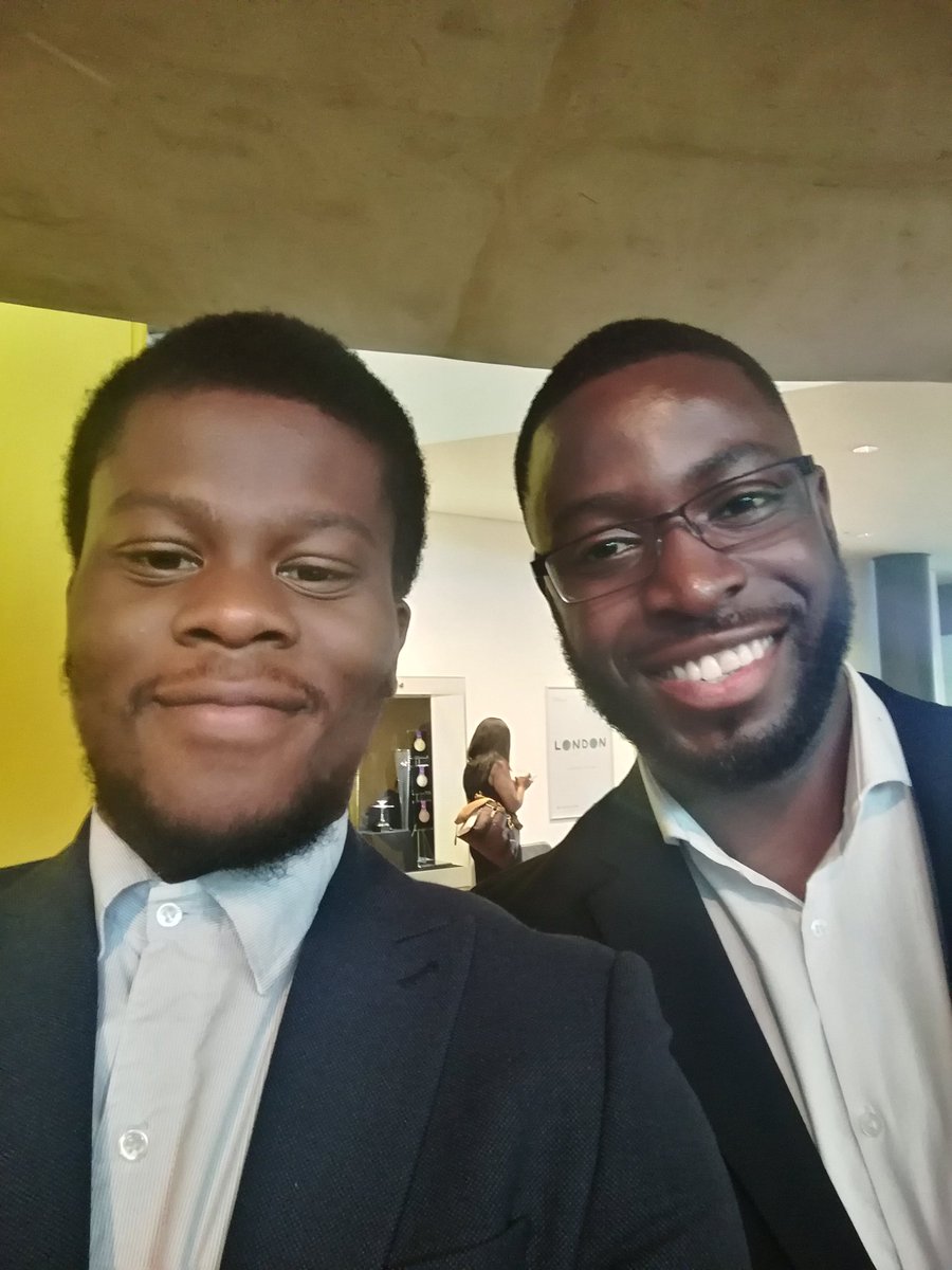 damiiism's tweet photo. Knocking about with legend @samuelpboateng at #newview50 https://t.co/hxn3N2blpV