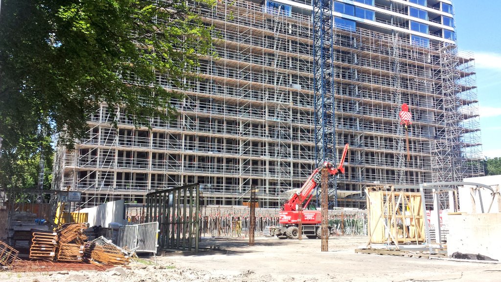#Zublin Nederland BV is deze week gestart met bouwdeel C op project @HoogOostduin Den Haag
