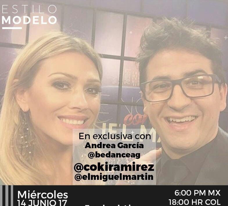 pinituchi's tweet photo. MAÑANA 21hs miren #EstiloModelo que hay nota de @BeDanceAG a @cokiramirez en Tucuman!! Entren a 👉🏻 https://t.co/w67RUJ560i  #AtentasCokitas😉 https://t.co/mRYHMOGWtU