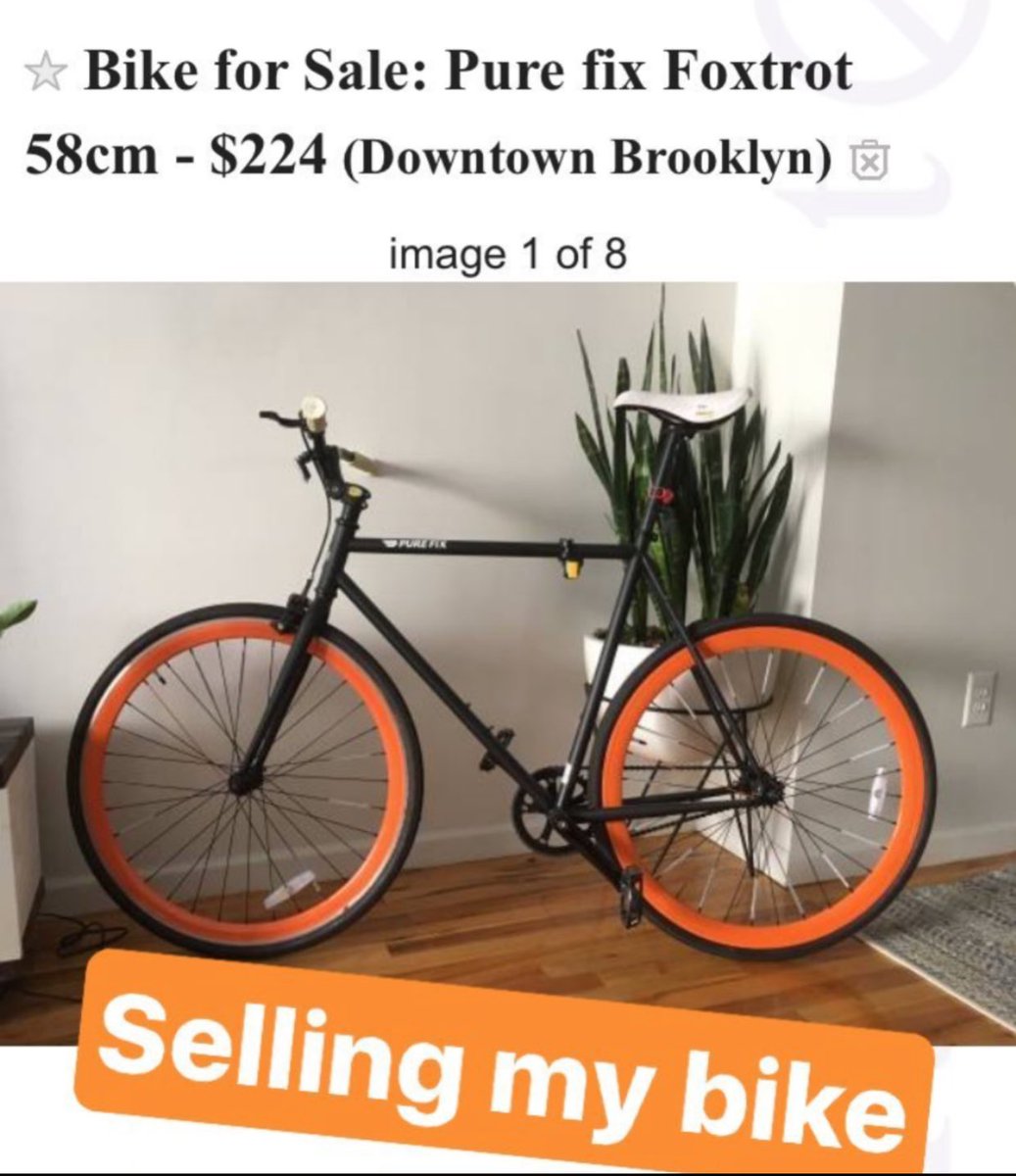 Bike for sale in #Brooklyn 

newyork.craigslist.org/brk/bik/617247…

#selling #forsale #nyc #bike #bicycle #🚲