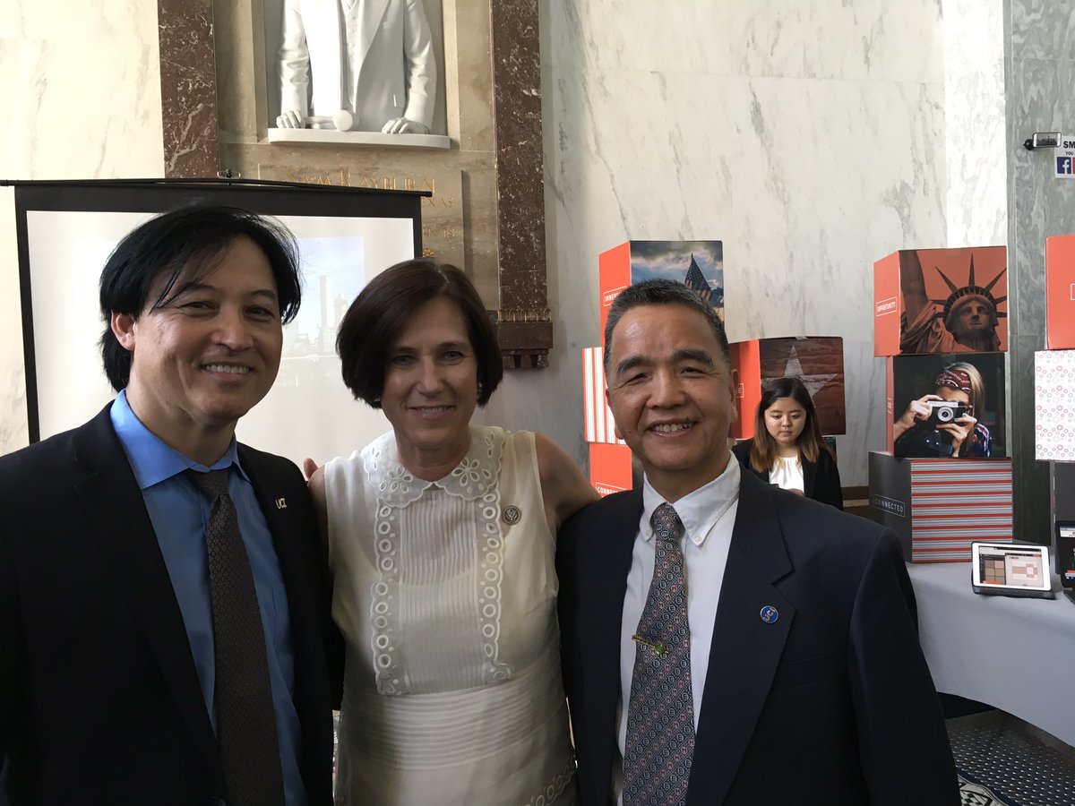 kaeiler's tweet photo. Thank you @MimiWaltersCA for @UCIrvine for meeting with GP Li @calit2uci and @markbachmo #integradevices @HouseCommerce #UCIIOT https://t.co/mX6hqhIGmZ
