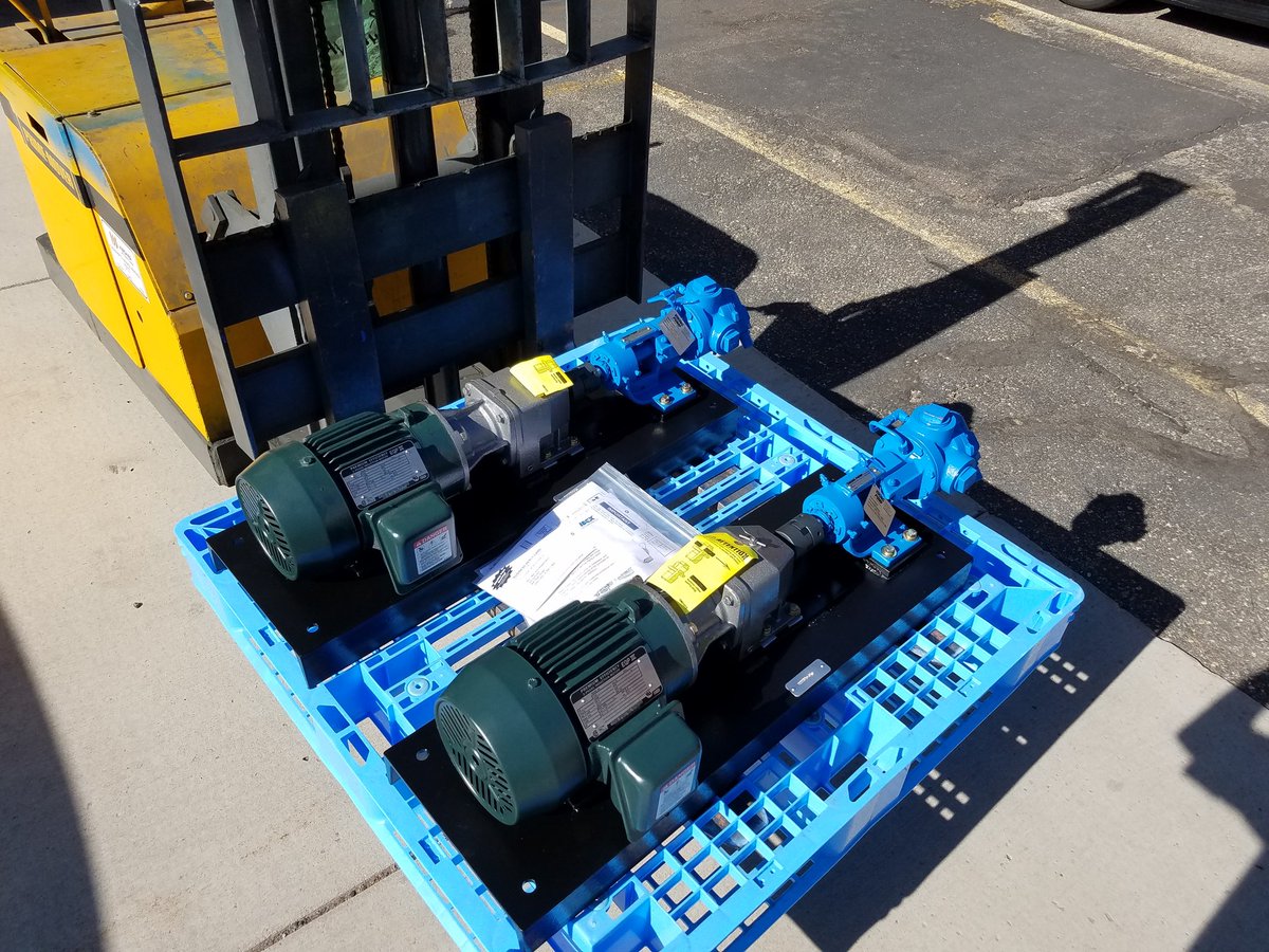CentennialEqui1's tweet image. These #viking pumps are built for an abrasive liquid application and can handle up to 150 PSI! #vikingpump #CentennialEquipment