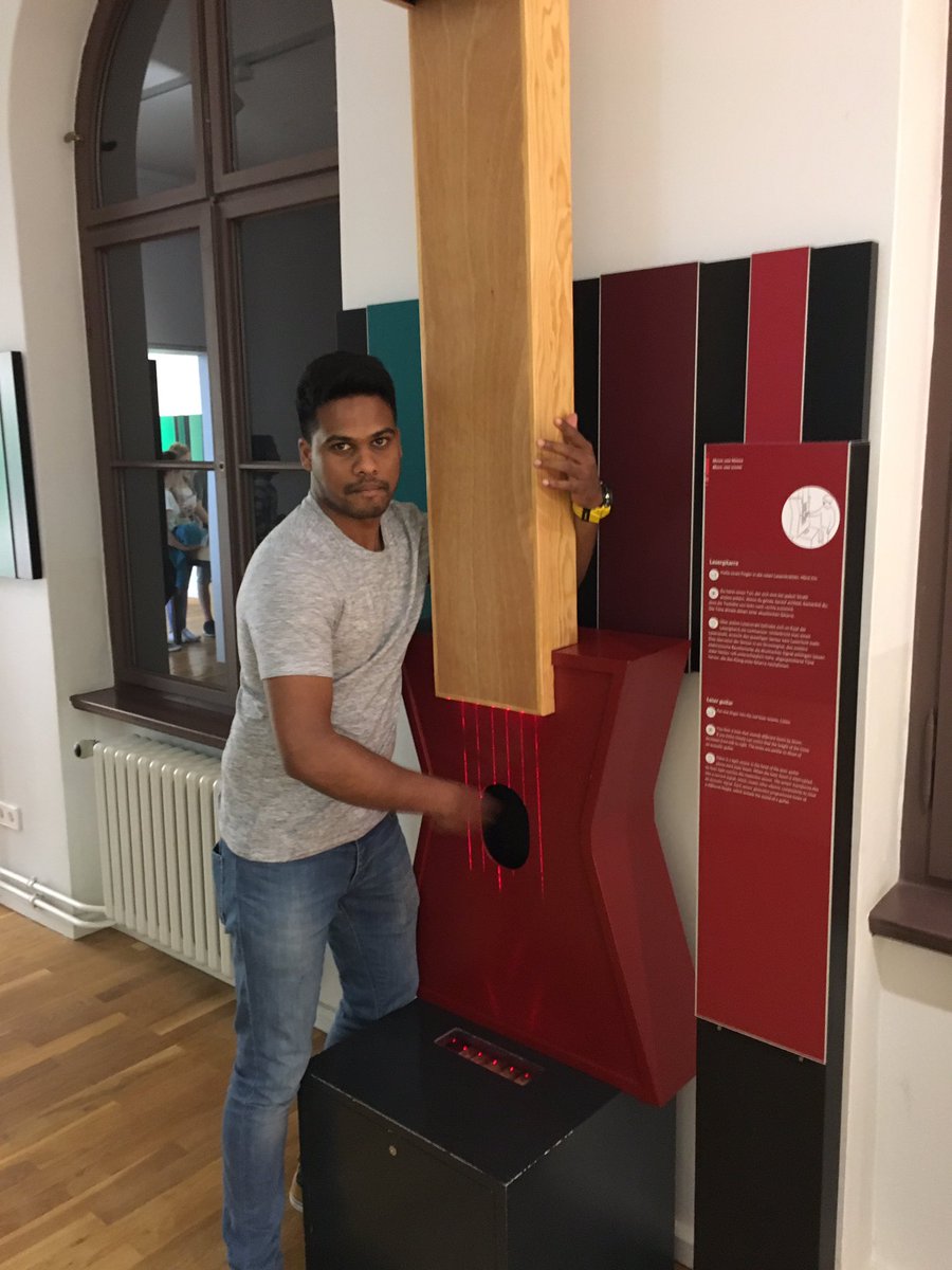 krishna_nama's tweet photo. Physics Students getting excited with scientific interactive experiences @ spectrum museum #DMUGlobal @DMU_Physics @dmuleicester https://t.co/dkb5DaxTWH