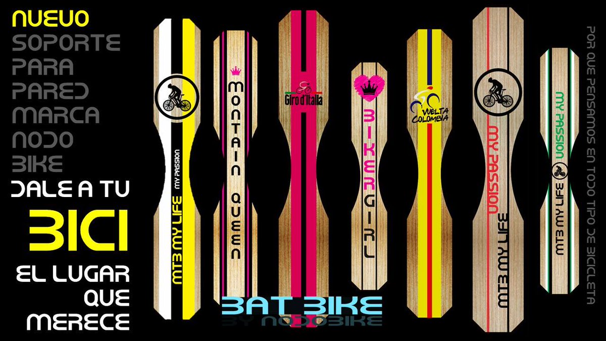 NodoBike's tweet photo. Mas de 40 Diseños de soportes verticales para tu bici, #boyacaexporta https://t.co/lMZs0OrDBi