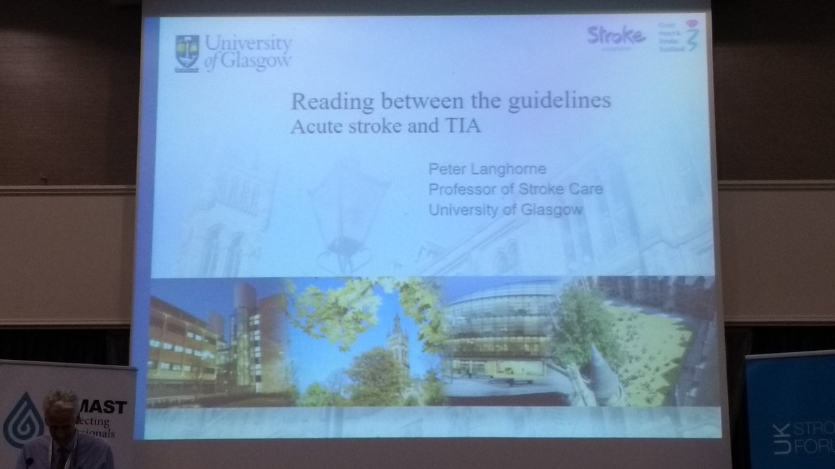 ShamimQuadir's tweet photo. Prof Langhorn @UKStrokeForum chair: thrombectomy & devices to prevent DVT in immobile stroke patients in latest @RCPLondon guideline #NISC17 https://t.co/06FYyf6k9S