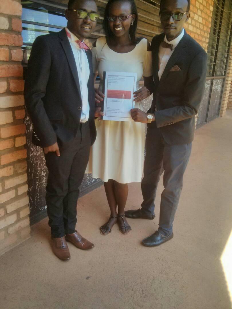 CLaFraternite's tweet photo. Congratulations to our #Finalists2017 who are finishing their university studies in @Uni_Rwanda 👏
Here are some of them. #LaFraternitéIteka https://t.co/XJdn7gQOMX