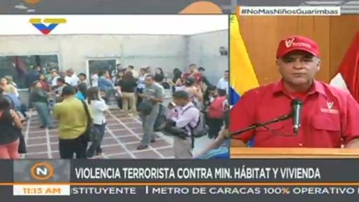 🔴🆕 || Min. <a href="/MQuevedoF/">Manuel Quevedo</a>: Más de 150 terroristas organizados a través de una célula atacaron a nuestro Ministerio