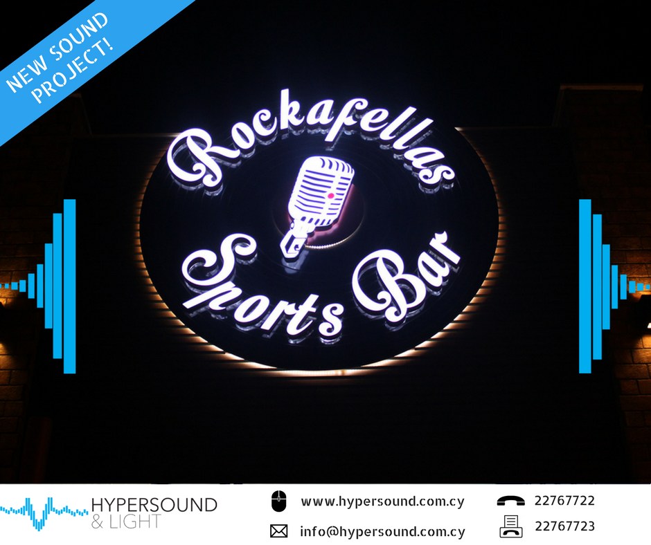 VHypersound's tweet image. Hypersound και στο Rockafellas Sports Bar!
 Για λεπτομέρειες:
hypersound.com.cy/?page_id=5077
#Hypersound #Nicosia #ProfessionalSound #SoundProject