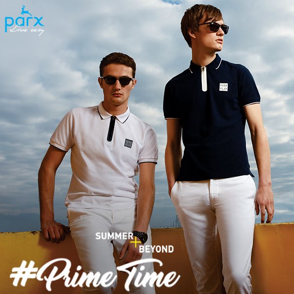 parxindia's tweet photo. Black and white, the combination that can never go wrong! Shop the new #PrimeTime collection, available in stores now! #SummerPlusBeyond https://t.co/c6rijDtwvd