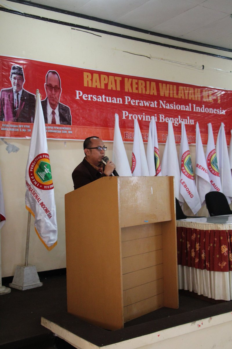ppni_prov's tweet photo. Rapat Kerja Wilayah (Rakerwil) Ke 1 PPNI Provinsi Bengkulu https://t.co/4x2SJMr4wq