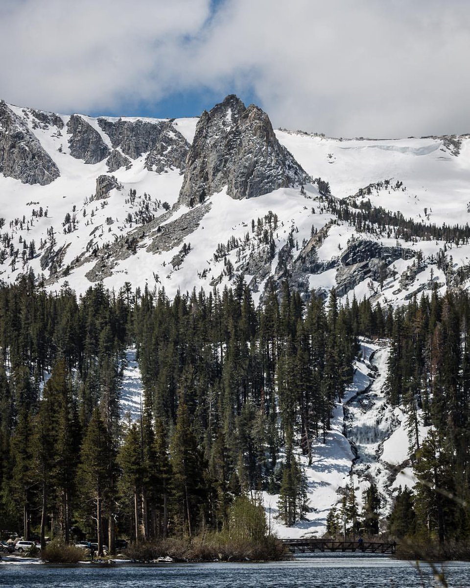 MammothMountain's tweet photo. The Lakes Basin is slowly starting to thaw out. https://t.co/QutkMoRWpy