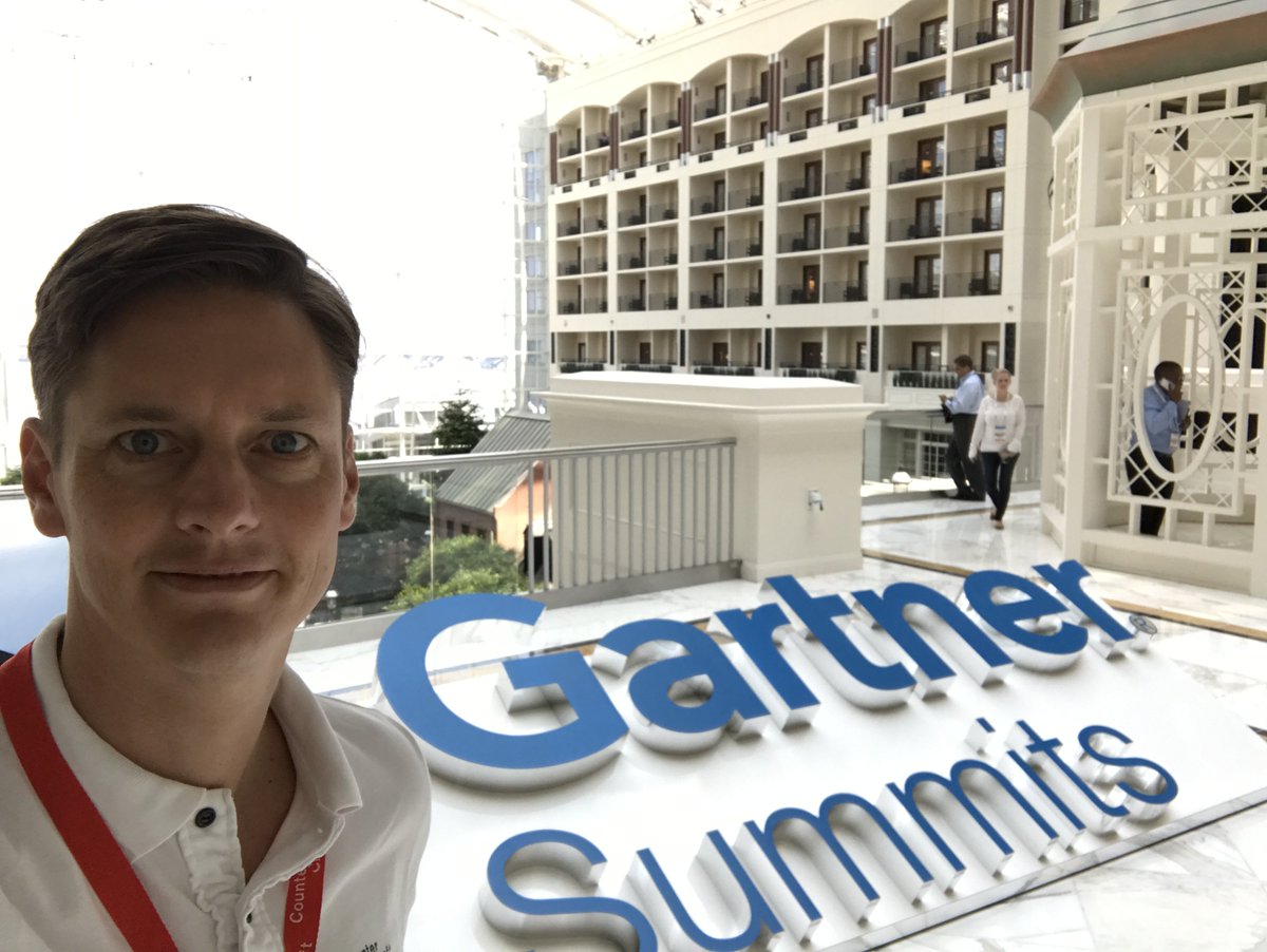 Gartner Security Summit in DC today - caught up with Lawrence Pingree our Deception analyst - DM to meet. <a href="/countercraftsec/">CounterCraft</a> <a href="/lostinsecurity/">David Barroso</a>