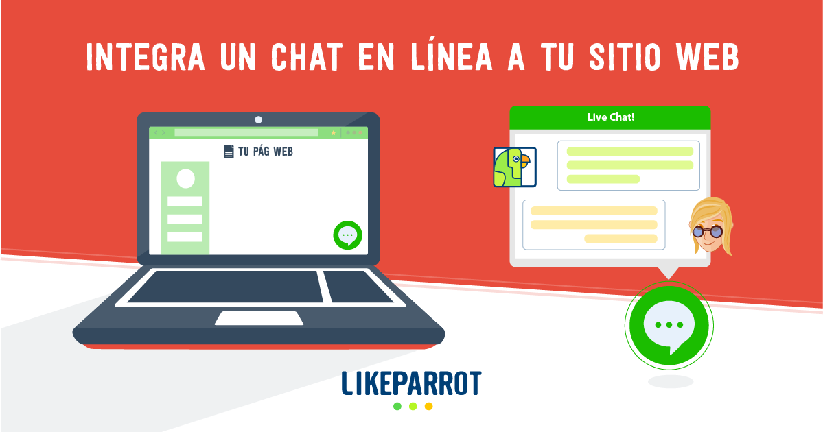 likeparrot's tweet photo. ¿Loco por la idealización de la clientela de tu web? Un chat en tu web es la mejor solución: https://t.co/owZ9zj9dSQ https://t.co/2esL4Hi46B