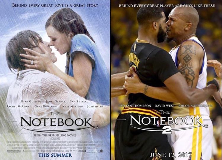 DoctorNBA's tweet photo. The Notebook (vía @Ballislife) https://t.co/GRVcufsF0r