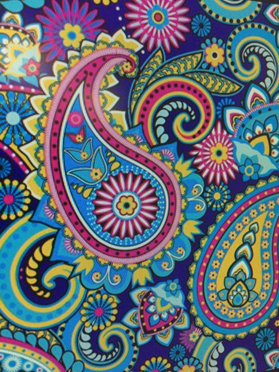 The paisley design, partly developed in India, was inspired by the mango. Only 3 weeks until the Mango Fest (July 1-2) <a href="/FairchildGarden/">Fairchild Garden</a>