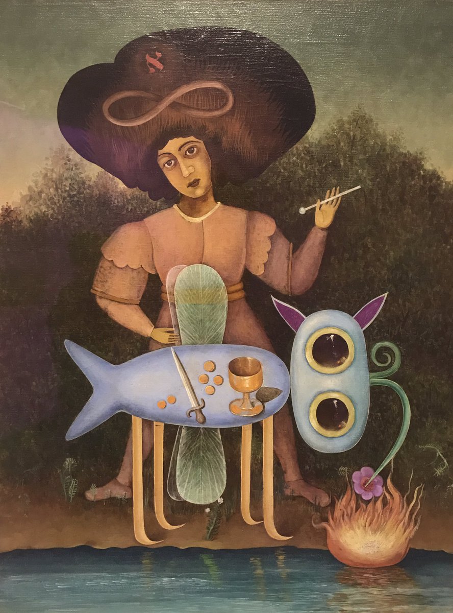 pARTyboyalan's tweet photo. #GuggVisionaries #VictorBrauner #artmemes 

@_twoscoops: "please don't be extra!"

Me: https://t.co/MqALqxlxSK