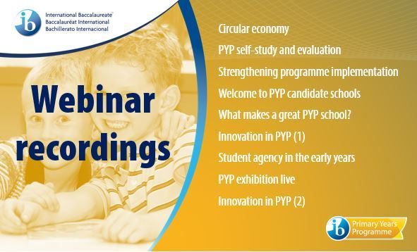 ibpyp's tweet image. #PYPteachers #PYPcoordinators: Don&apos;t miss any webinar recordings! We&apos;re sharing the updated snapshot - bit.ly/2rVad6i
