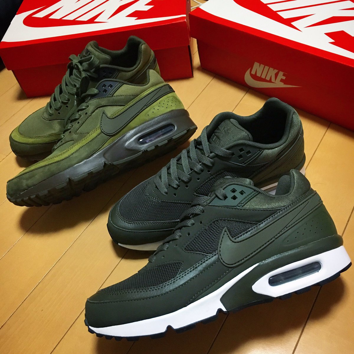 air max bw olive