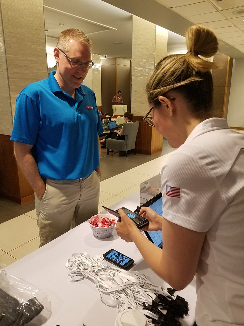 ardconference's tweet photo. ARDC in Chicago is off to a great start! Using the new ARDC app, attendees can check in to the event, customize their schedules and more! https://t.co/qIvWzIPsZH