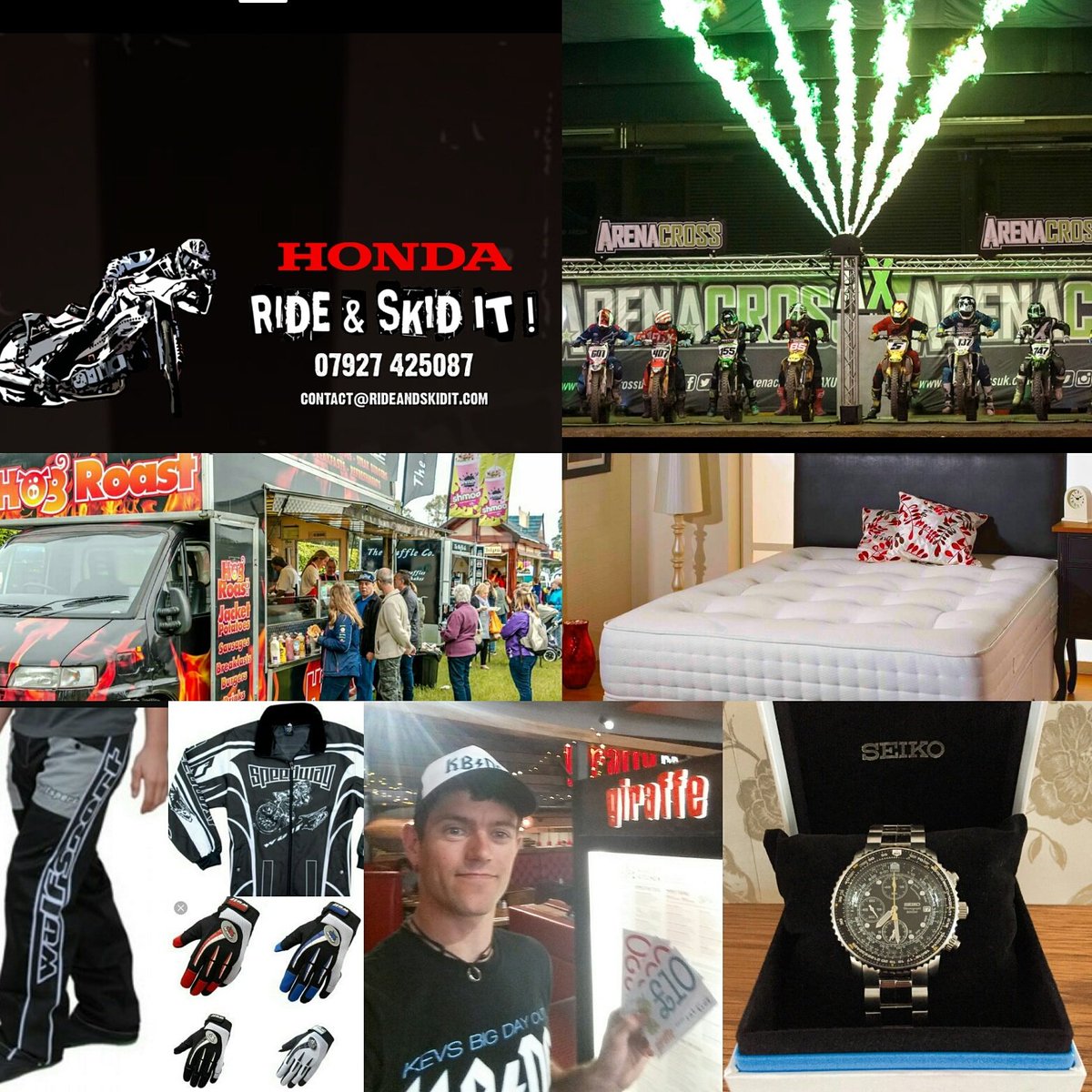 4 days to go so don't forget to buy you raffle tickets to be in with a chance to win some of these BIG prizes.