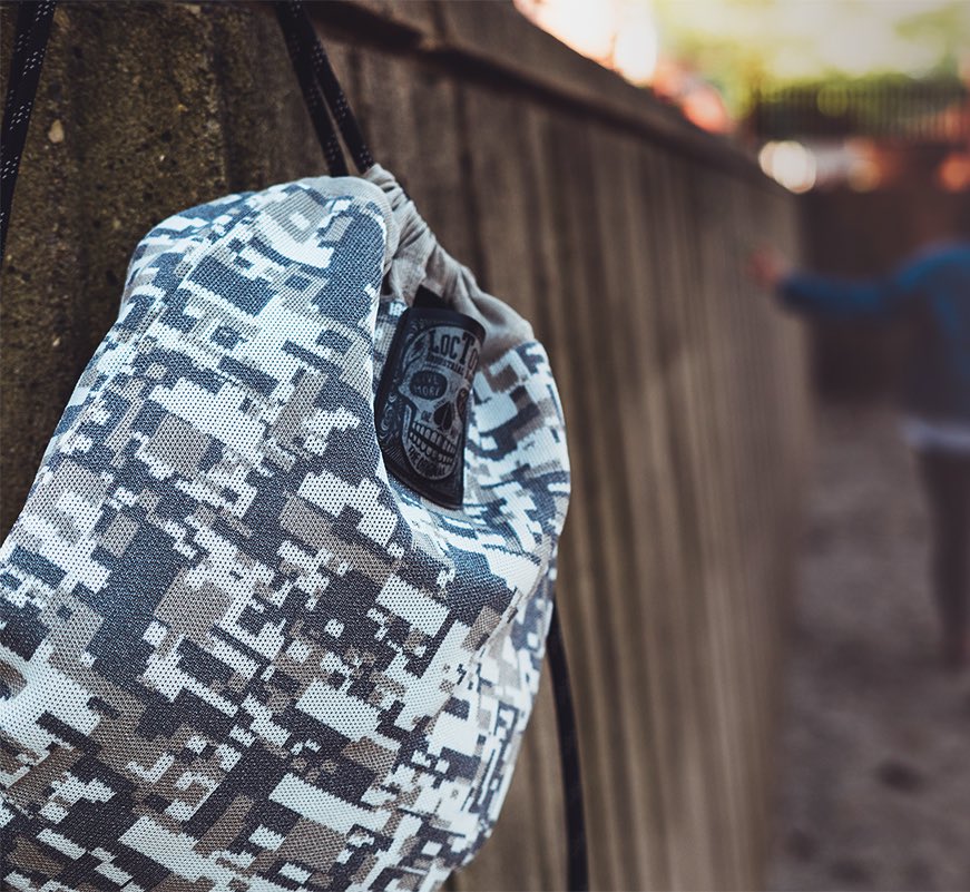 loctote's tweet image. Only a few Flak Sack Coalitions left! Get one before they're gone! #5left #loctote