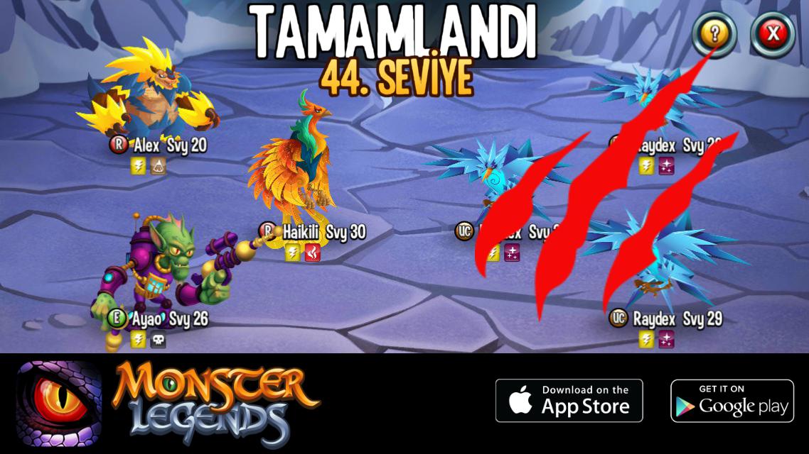 Biraz önce Monster Legends'ta bir ödül kazandım! Sen de katılmak ister misin? Canavarlardan oluşan takımını toplama m.onelink.me/8651e4be