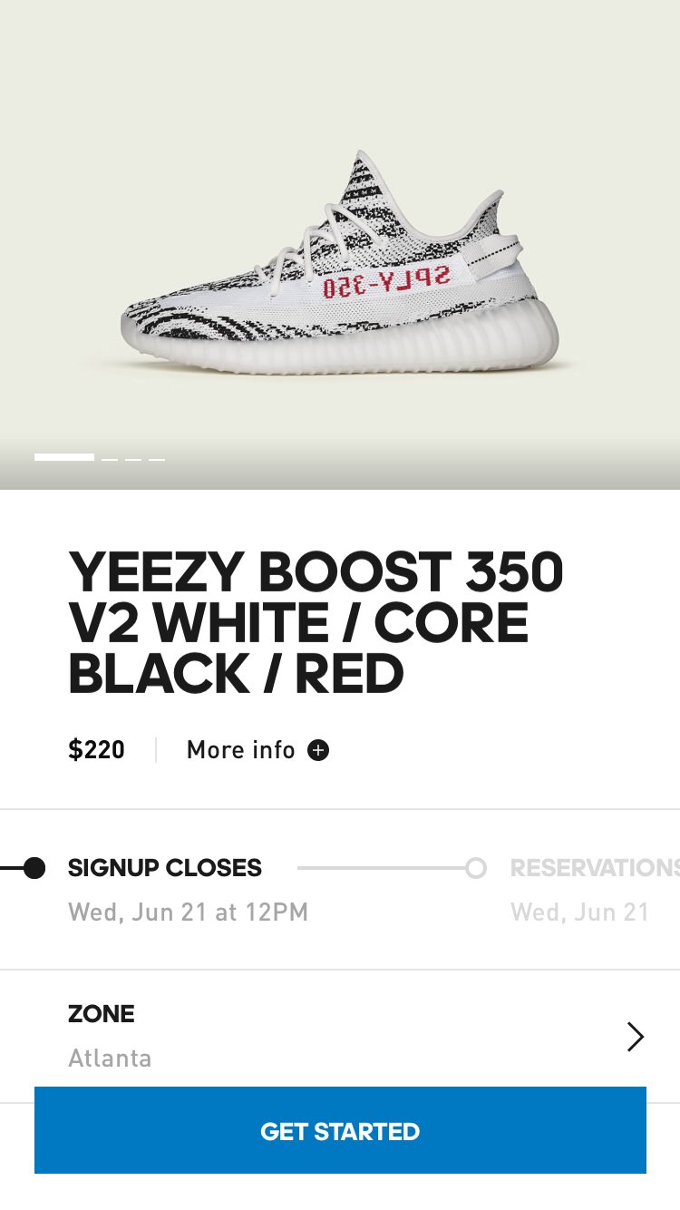 yeezy sign up