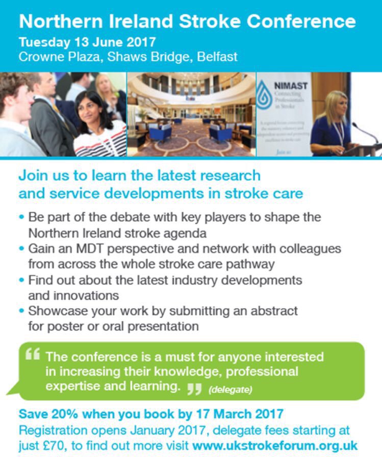 UKStrokeForum's tweet photo. And that's a wrap! Thank you to our #NISC17 committee members, speakers, chairs, exhibitors, sponsors, venue & hometeam! What a conference! https://t.co/Vbbl0XbWJn
