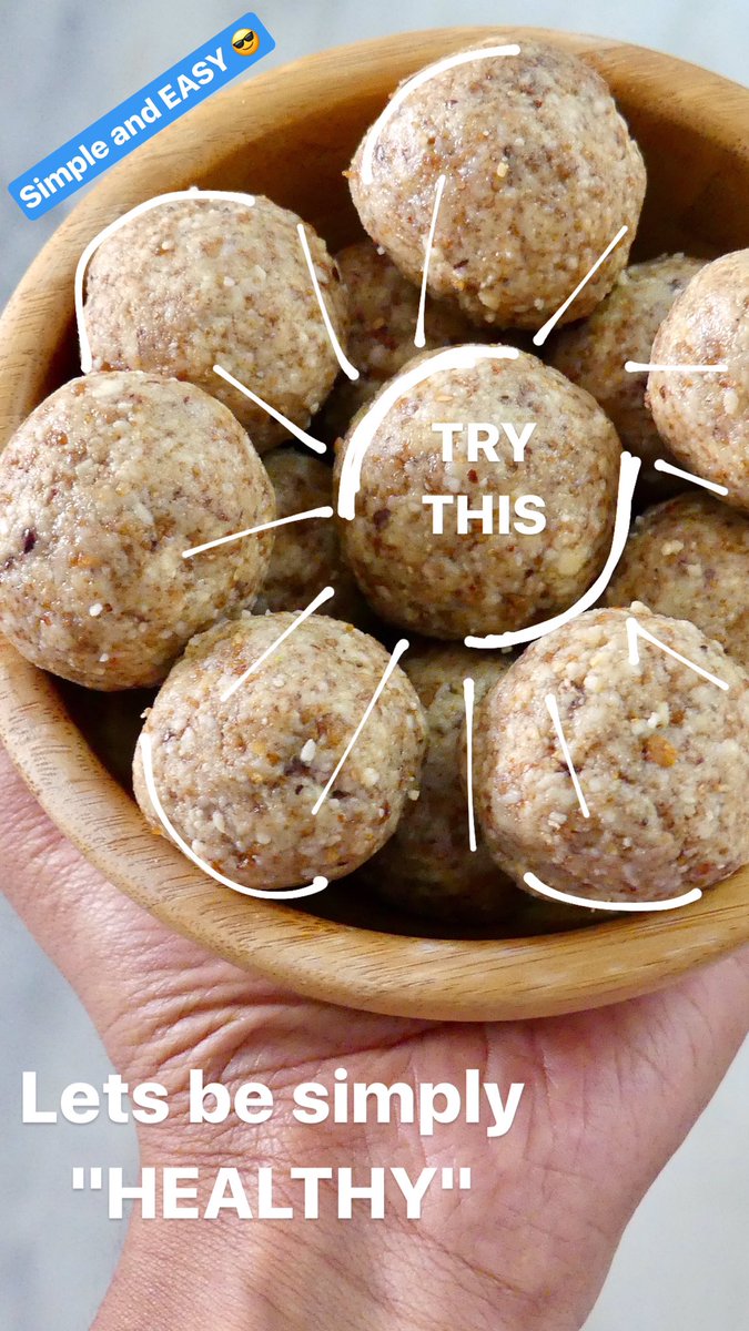 TRY IT ❤️

youtu.be/J2ZLnqT5Qb8

#Fit #healthy #vegan #peanutladdu #perfectsnack #sugarfree #nodairyproducts #easy