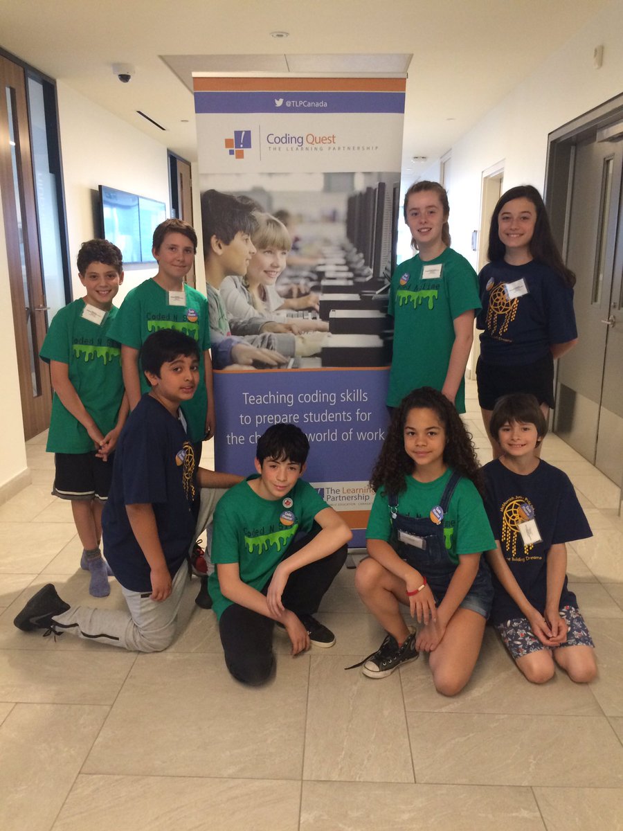 McM_MsT's tweet photo. Our Grade6 Ss leaders showcasing their learning today @TLPCanada #codingquest #tlpcoding #tdsbcoding #ontariocodes @tdsb https://t.co/zn3lfVw7Ps