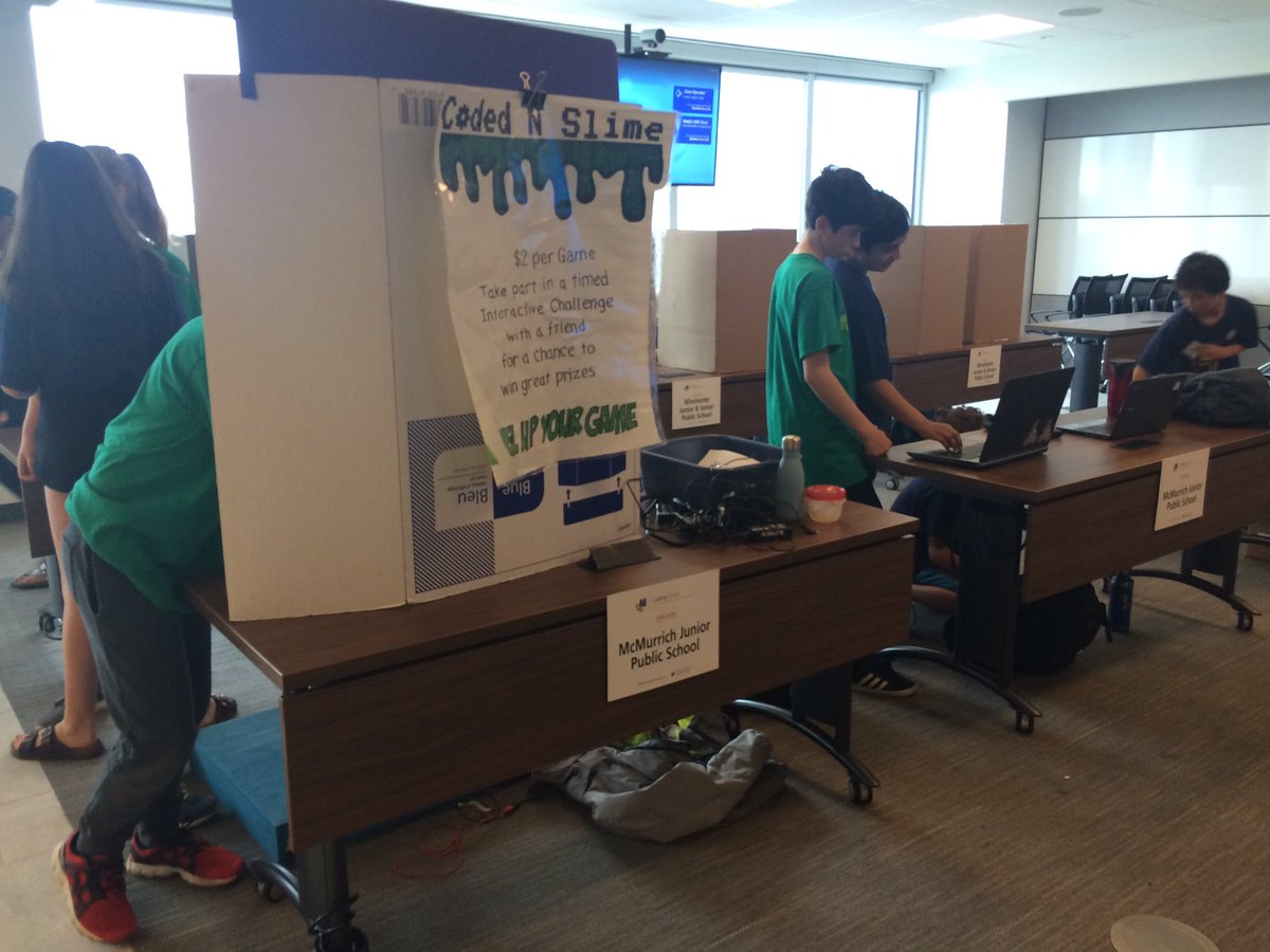 McM_MsT's tweet photo. Setting up almost done but ready to greet guests! #codingquest #tlpcoding #tdsbcoding #ontariocodes @TLPCanada @tdsb https://t.co/bIsVPWfCy0
