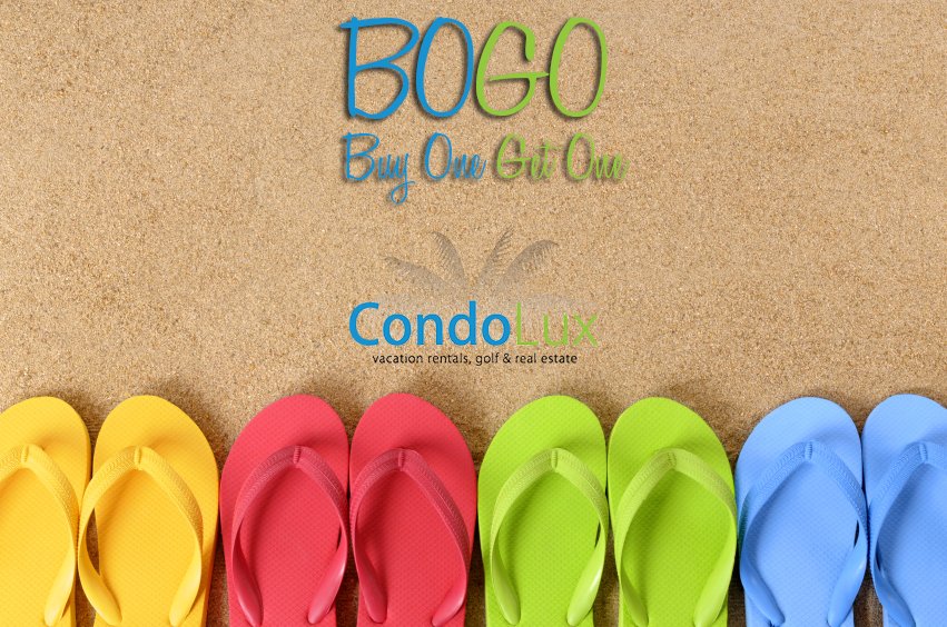 CondoLux's tweet photo. 👜Pack your bags and call us crazy! We're GIVING nights away! BUY 1 NIGHT GET 1 FREE at a select number of condos! https://t.co/WHZOAZfhPo https://t.co/oeBo21yVW2