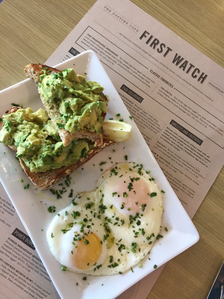 GetLostIndiana's tweet photo. Every single time. I see it. I want it. I get something else. Not this time!  #firstwatch #avocadotoast #lost! https://t.co/N7vnaKtrWN