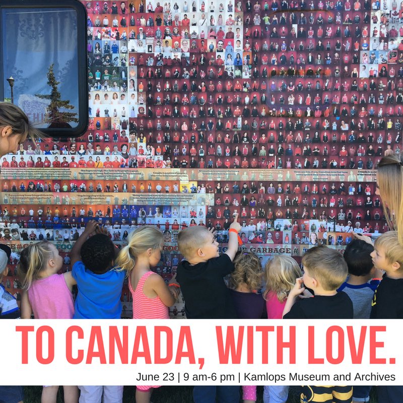 kamloopsmuseum's tweet photo. Join us on June 23 for the Canadian Mosaic Project! More details: https://t.co/l0sXVj066c #kam150 #Canada150 #yka360 #kamloops @dtkamloops https://t.co/yOk7YRPp1i