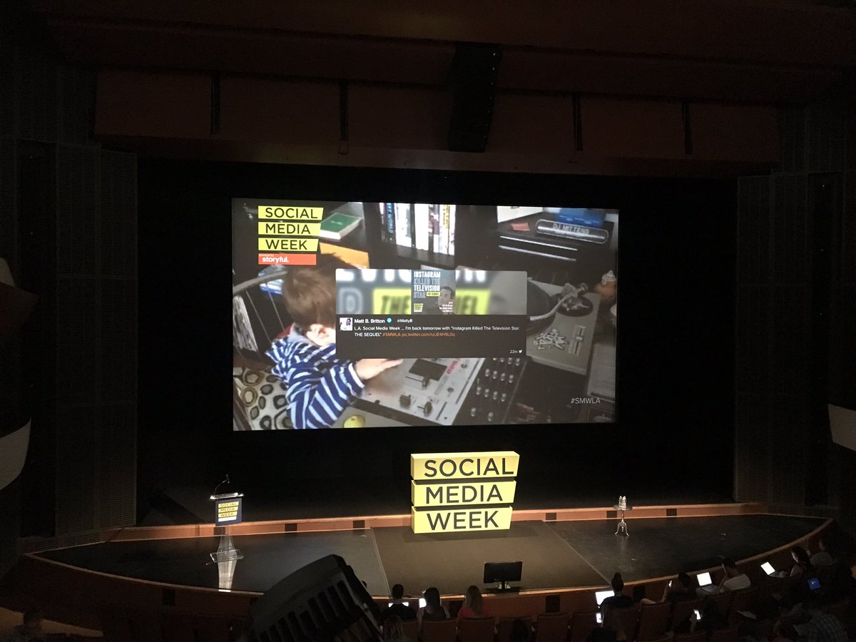 graemestaunton's tweet photo. Our 13th Social Media Week and the bond just gets stronger. #smwla @StauntonInc. Very excited for #smwpop https://t.co/GvoZeAe1II